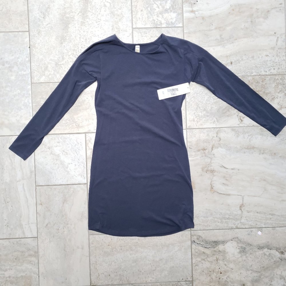 Long Sleeve Midi Casual Dress